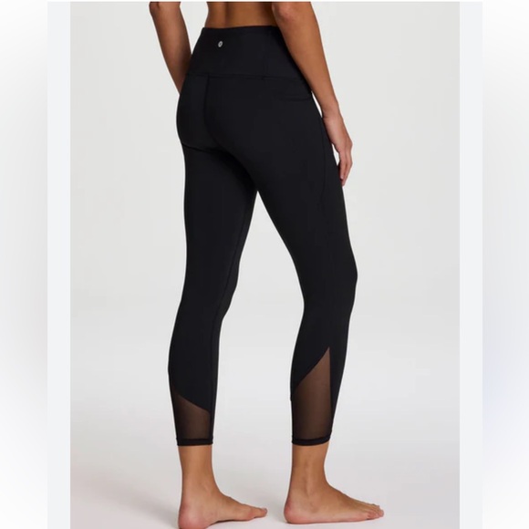 NWT RBX Leggings with Mesh Detail. CR60249 msrp $68 - Picture 4 of 5